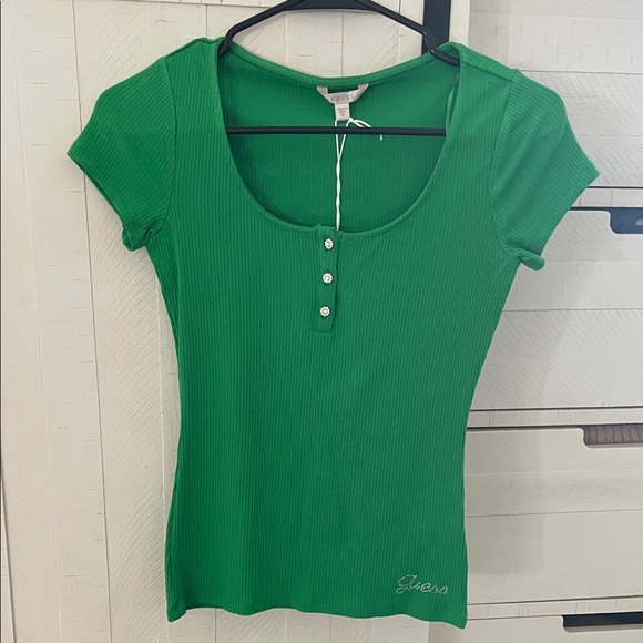 Guess Tops - Guess Women's Emerald Short Sleeve Top